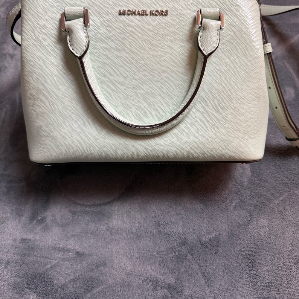 Michael Kors Mint Satchel Bag